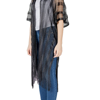 Liu Jo Black Polyester Scarf