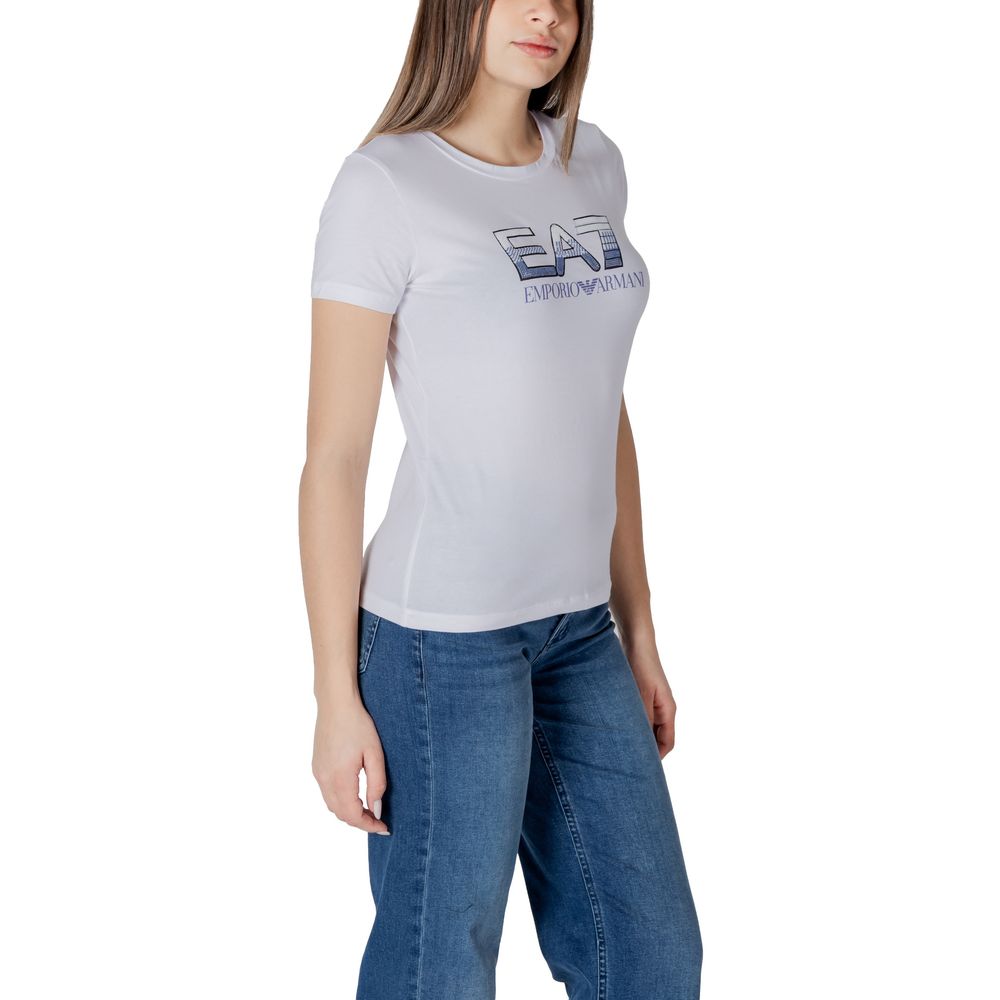 EA7 Emporio Armani White Cotton Sportswear - BrandFit 88