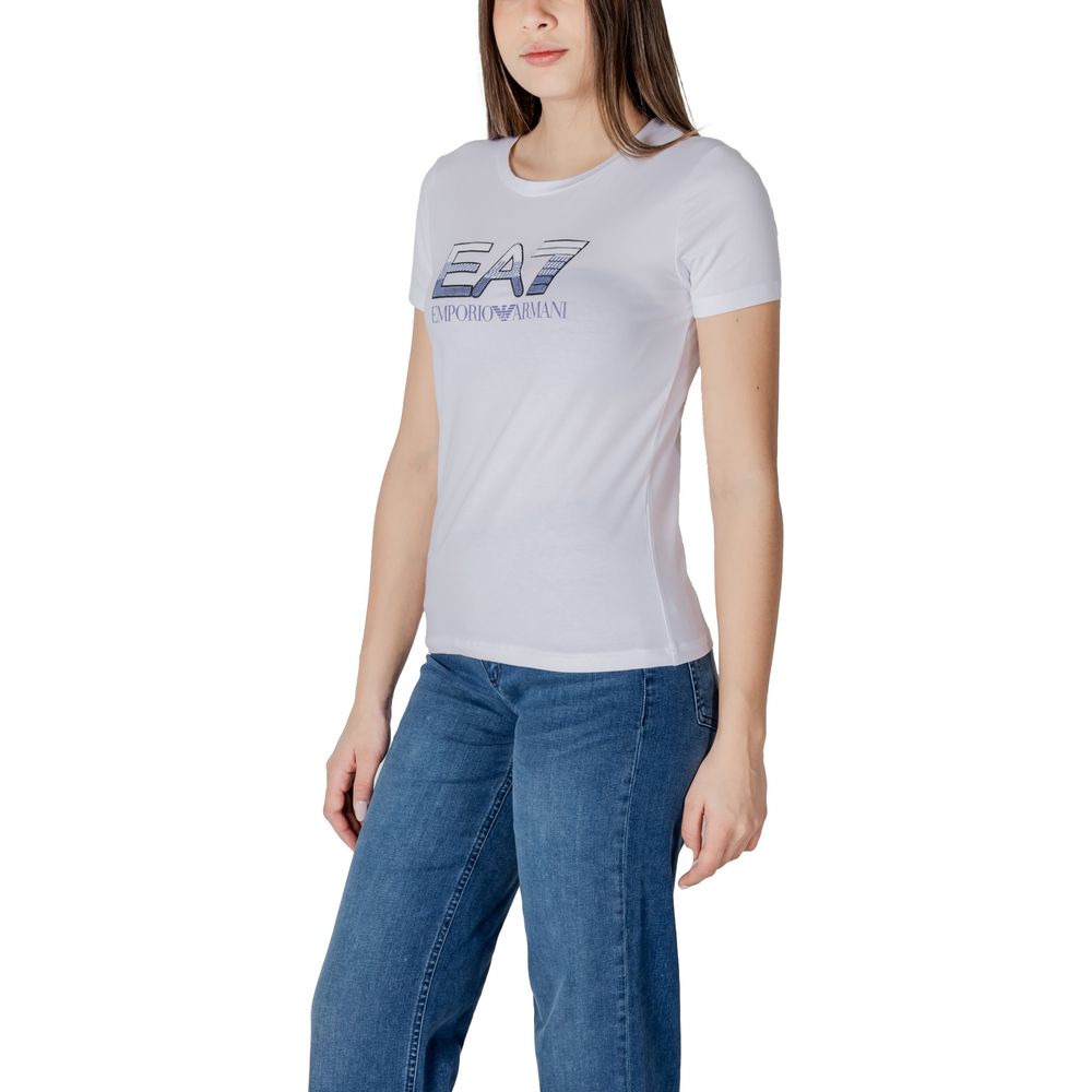 EA7 Emporio Armani White Cotton Sportswear - BrandFit 88