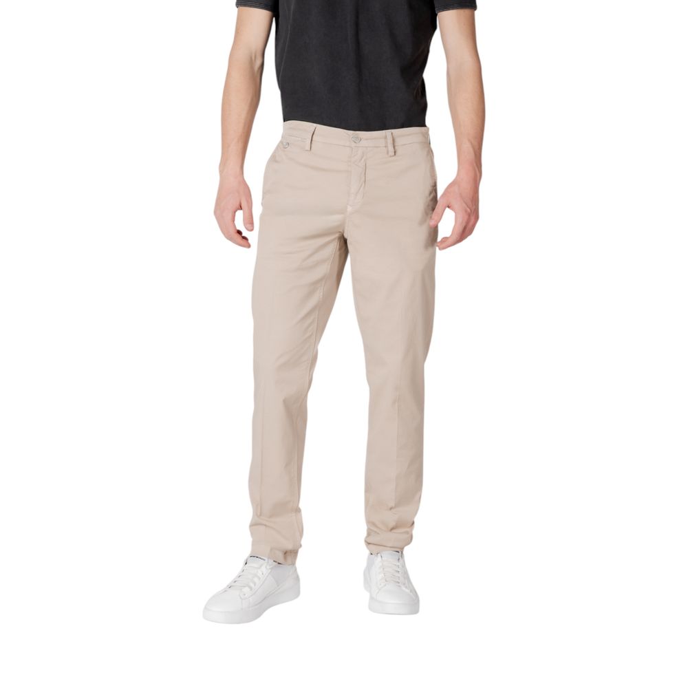 Replay Beige Cotton Casual Pants - BrandFit 88