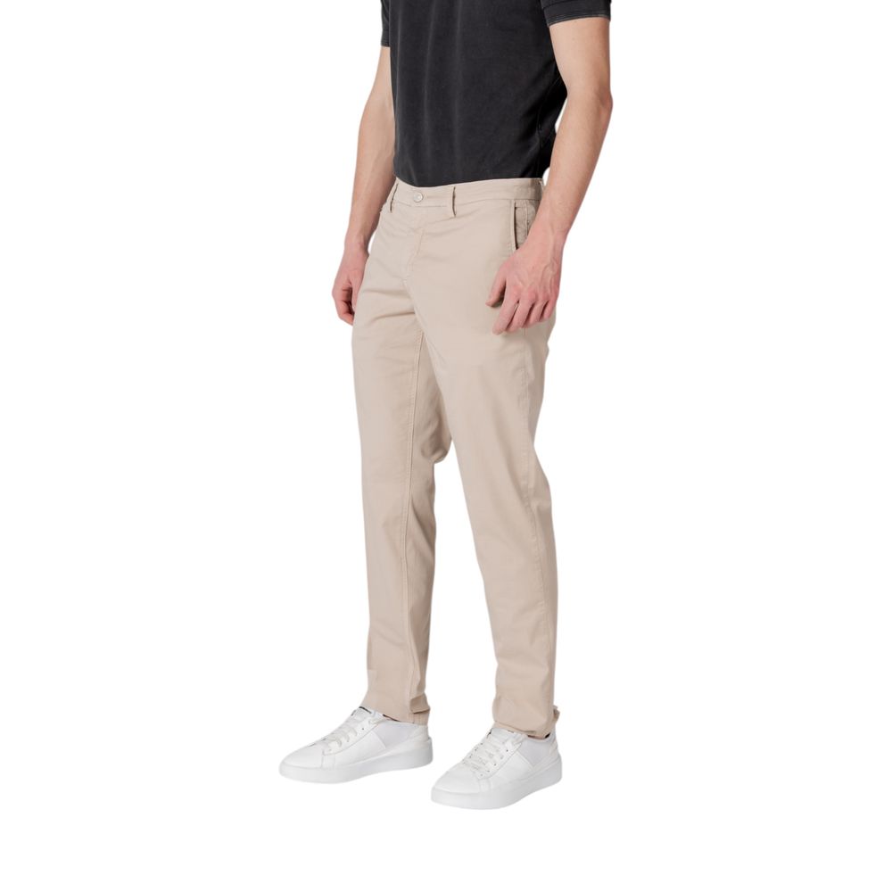Replay Beige Cotton Casual Pants - BrandFit 88