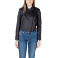 Blauer Black Polyamide Biker Jacket - BrandFit 88