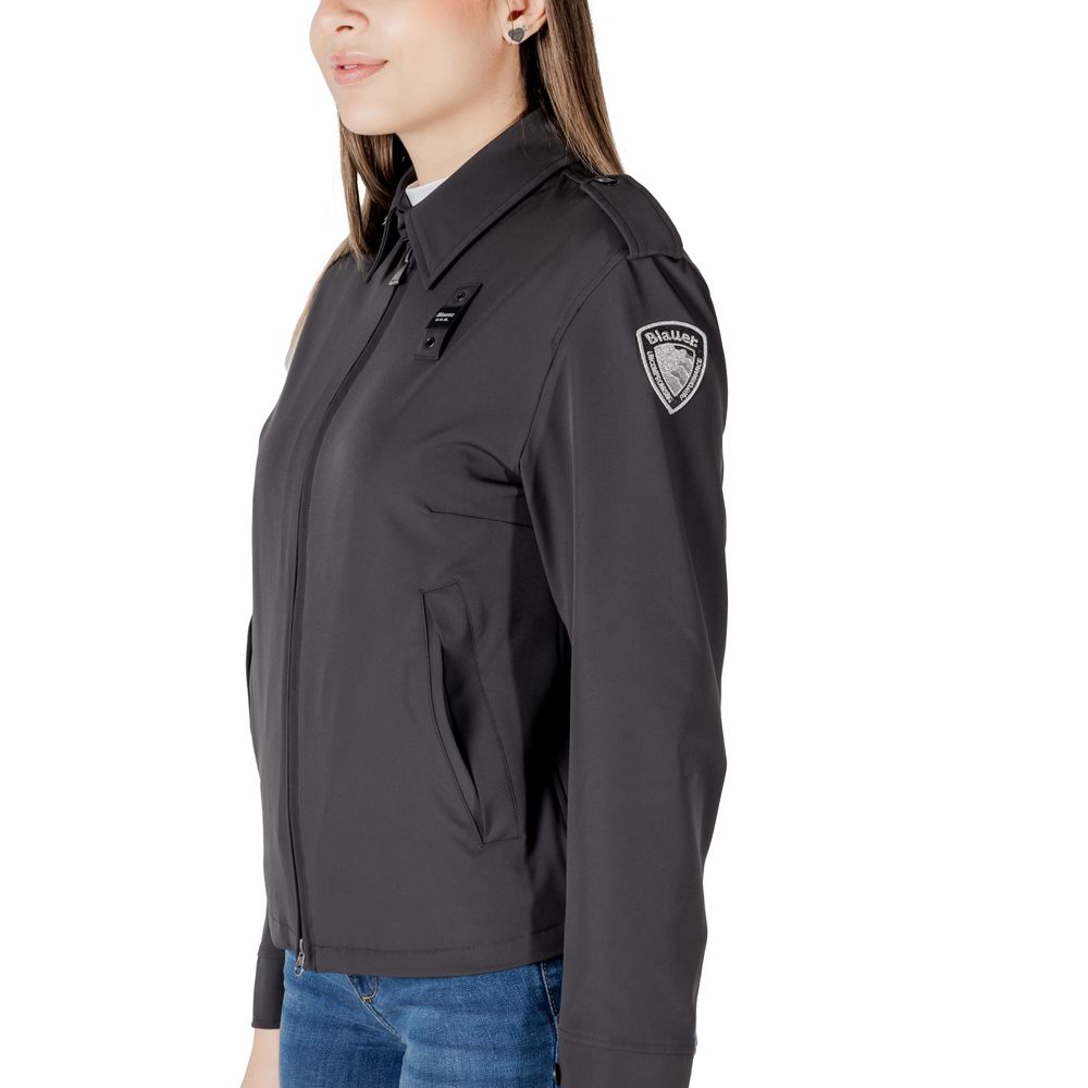 Blauer Black Polyamide Bomber - BrandFit 88