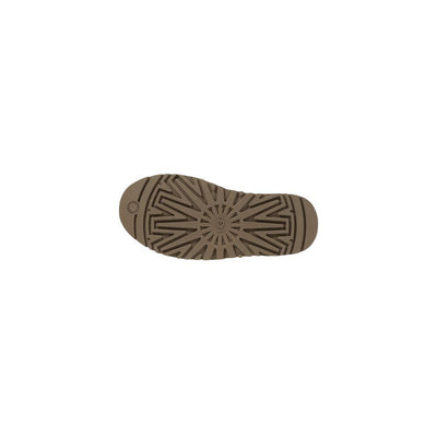 UGG Beige Suede Leather Slippers