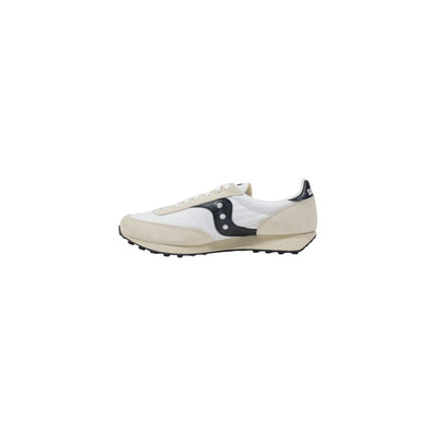 Saucony Black And White Leather Sneaker