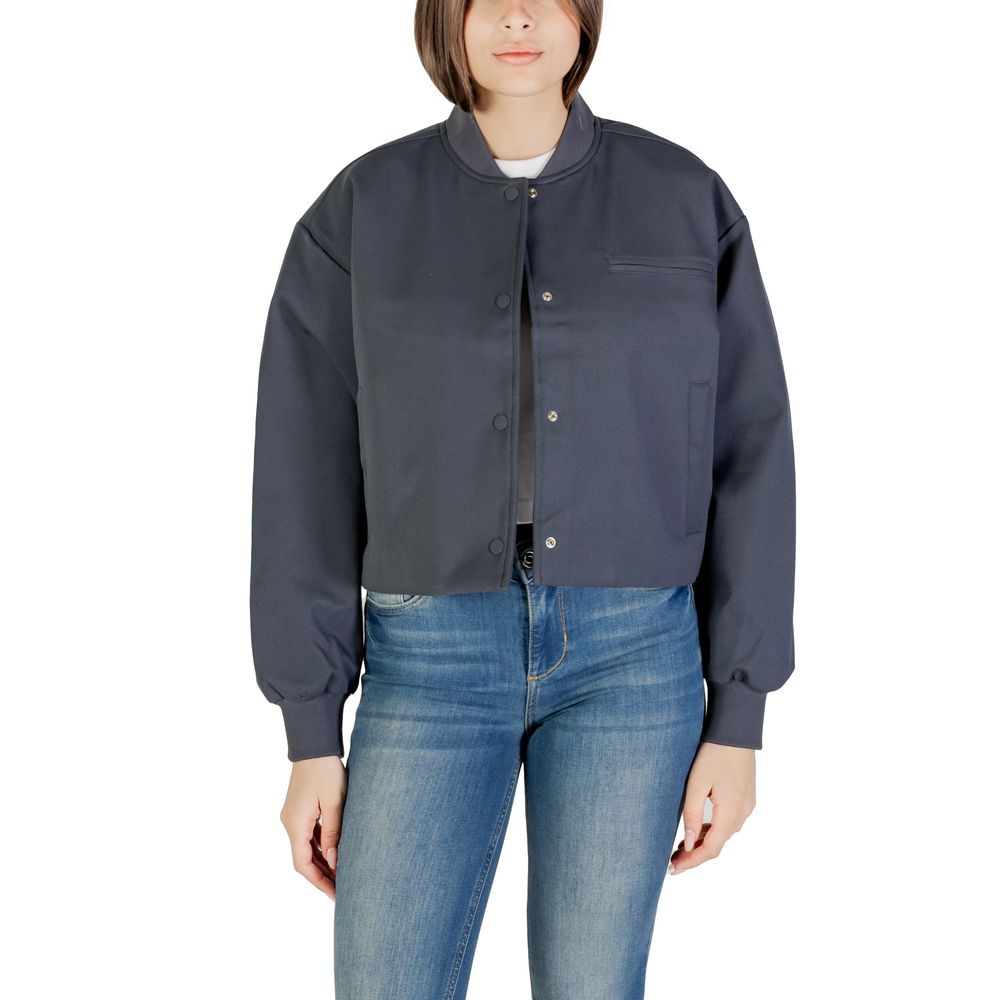 Calvin Klein Jeans Gray Recycled Polyester Bomber - BrandFit 88
