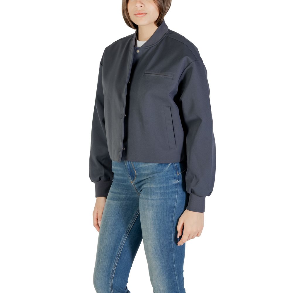 Calvin Klein Jeans Gray Recycled Polyester Bomber - BrandFit 88