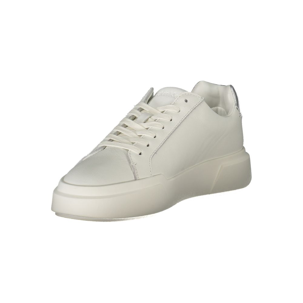 Calvin Klein Bianco Polyurethane Women Sneaker
