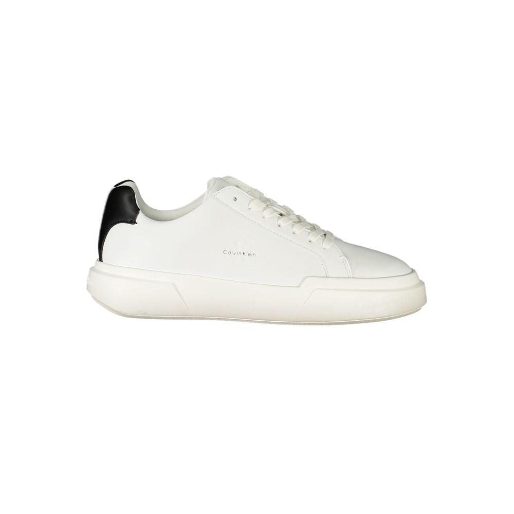 Calvin Klein Bianco Polyurethane Women Sneaker