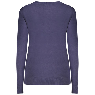 Guess Jeans Blue Viscose Women Sweater