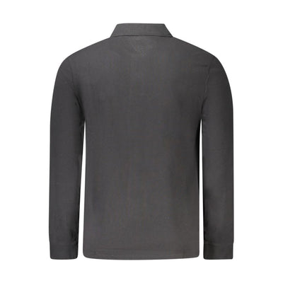 Timberland Black Cotton Men Polo Shirt