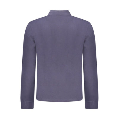 Napapijri Blue Cotton Men Polo Shirt