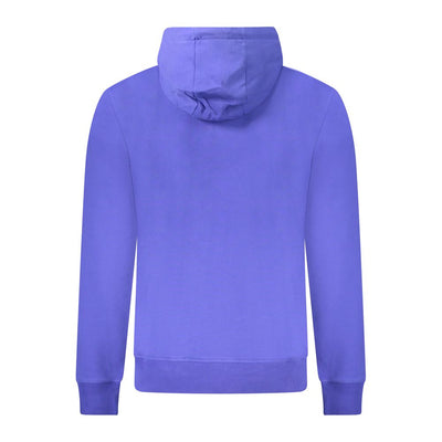 Napapijri Blue Cotton Men Sweater