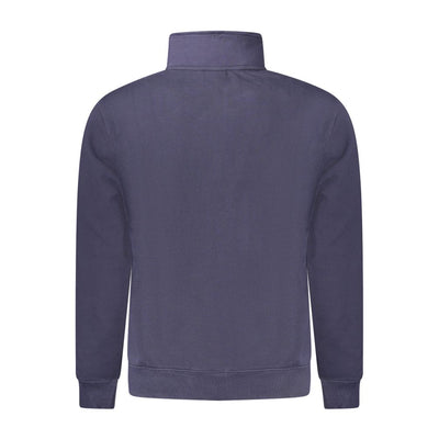 Napapijri Blue Cotton Men Sweater