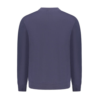 Napapijri Blue Cotton Men Sweater
