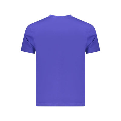 Napapijri Blue Cotton Men T-Shirt