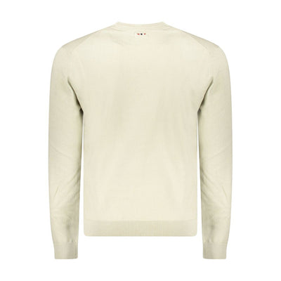 Napapijri Beige Cotton Men Sweater