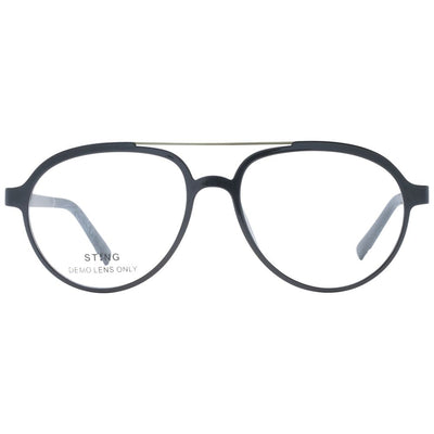 Sting Black Plastic Glasses (Frames)