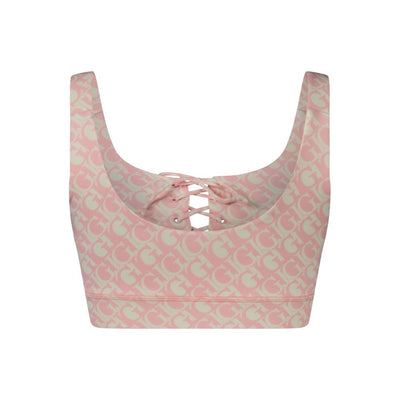 Guess Jeans Pink Polyester Shirt