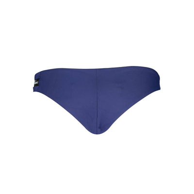 Karl Lagerfeld Blue Elastane Swimwear