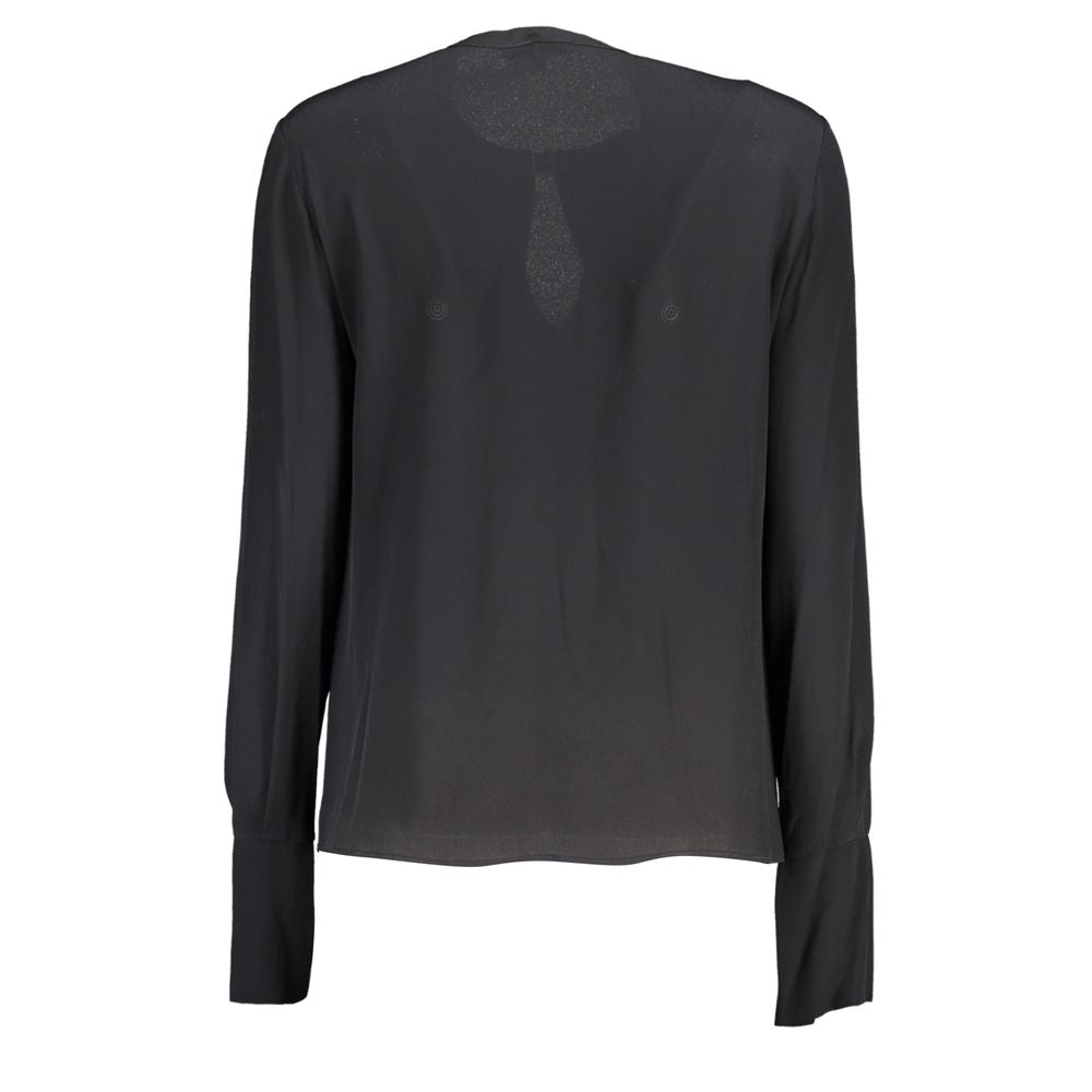 Patrizia Pepe "Black Viscose Women's Blouse"