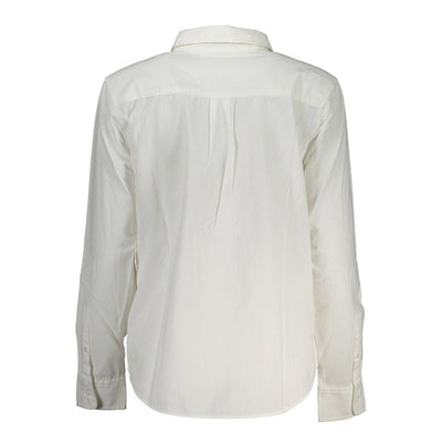 Levi's White Cotton Shirt