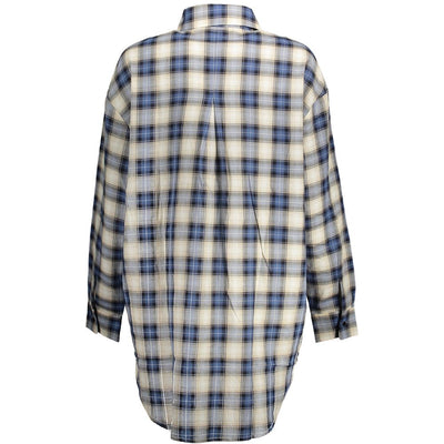 Desigual Blu Cotton Women Shirt