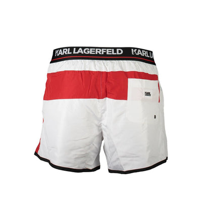 Karl Lagerfeld White Polyester Swimwear