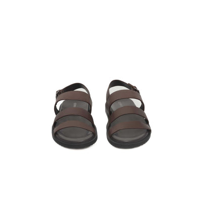 Cerruti 1881 Brown Cowhide Men Sandal