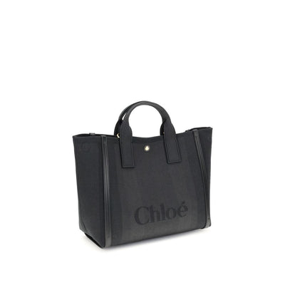 Chloé Black Cotton Handbag