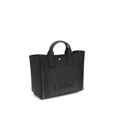 Chloé Black Cotton Handbag