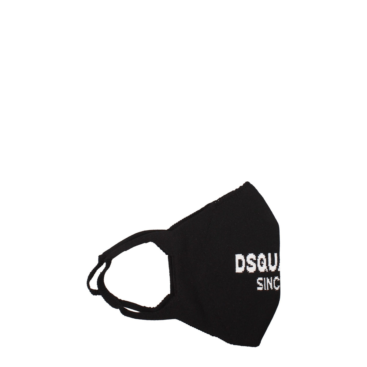 Dsquared² Black Polipropilene Facemask - BrandFit 88
