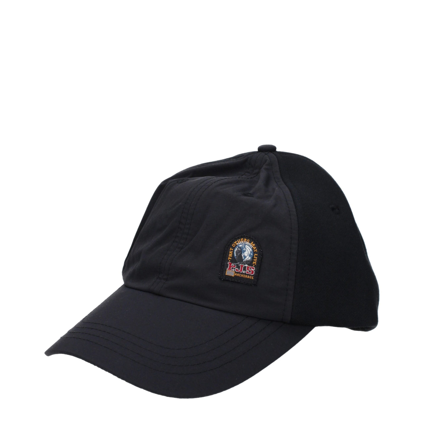 Parajumpers Black Cotton Cap (Baseball Hat)