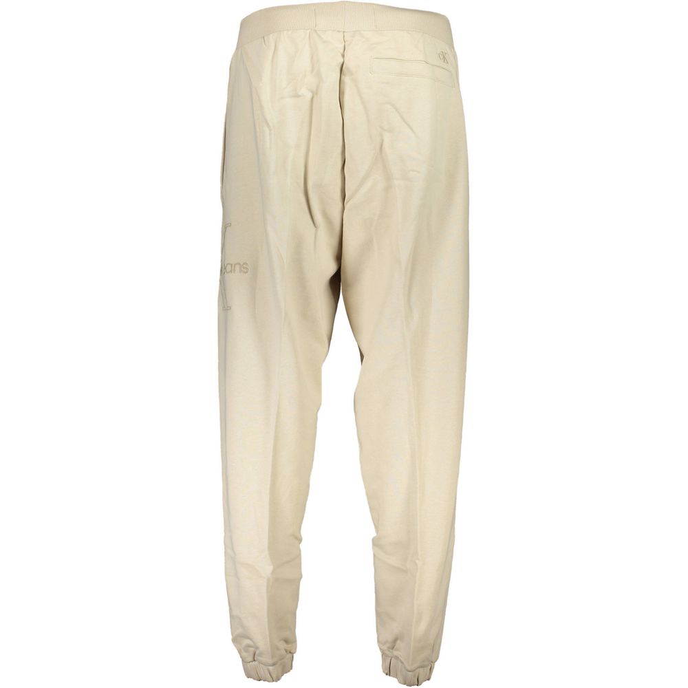 Calvin Klein Beige Cotton Men's Sweatpant