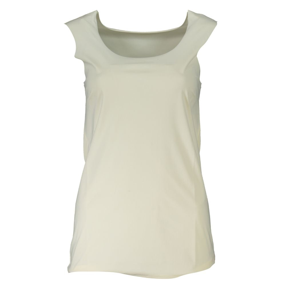 Patrizia Pepe Bianco Poliammide Women's Tank Top