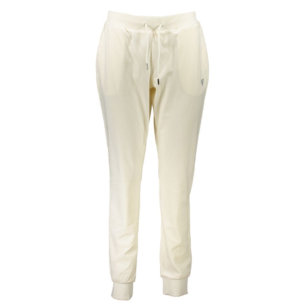 Guess Jeans White Polyester Women's Track Pant