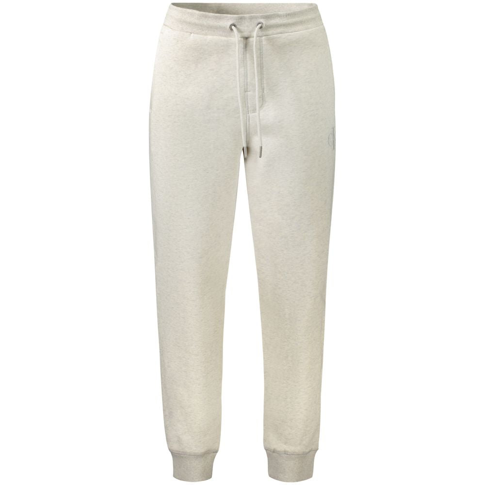 Calvin Klein Grey Cotton Men's Jogger Pant