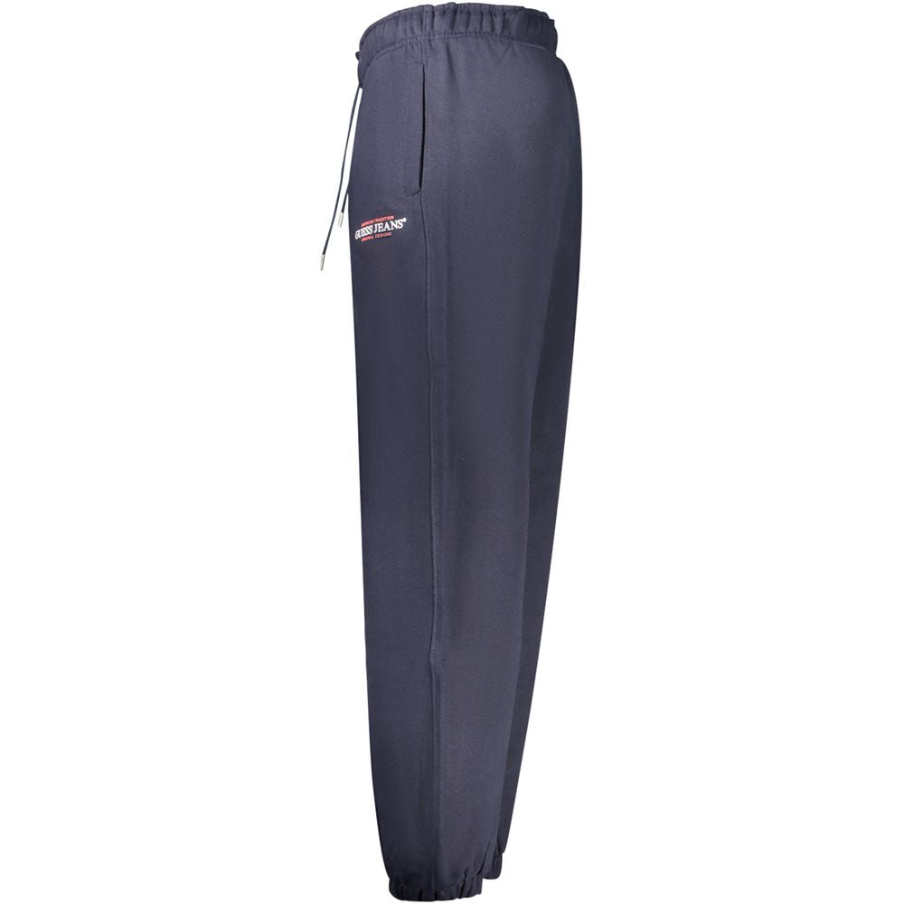 Guess Jeans Blue Cotton Men's Track Pant