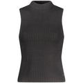 Guess Jeans Black Cotton Women Tank Top