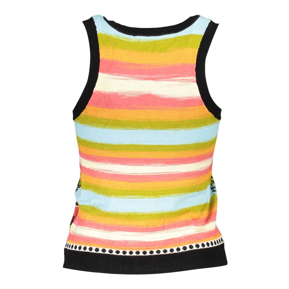 Desigual Black Viscose Women Tank