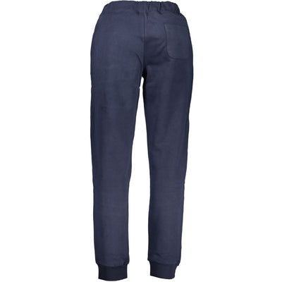 La Martina Blue Cotton Pant