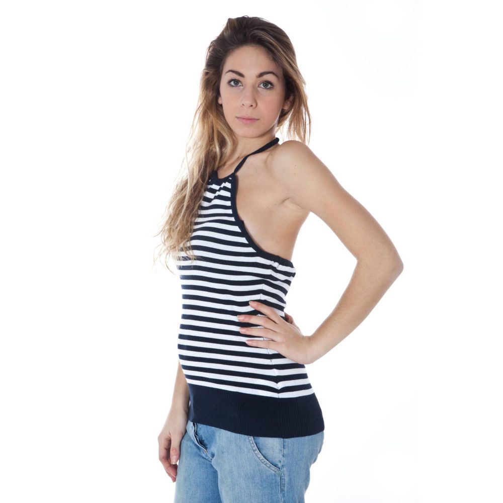 Datch Blu Cotton Women Tank Top