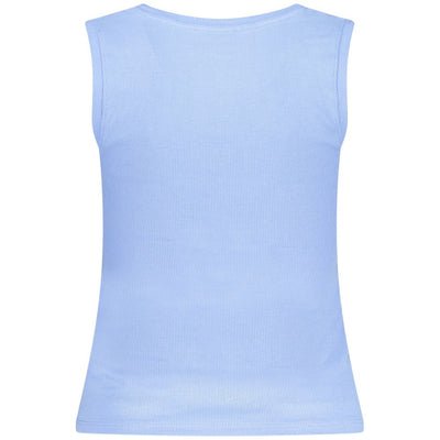 Tommy Hilfiger Blue Cotton Tank Top