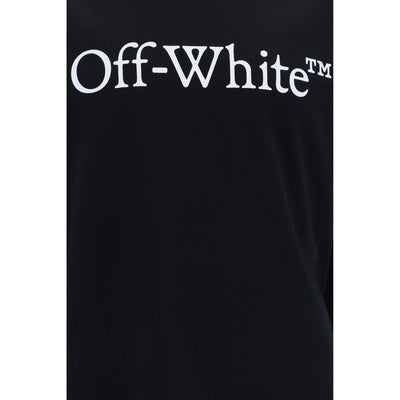 Off-White Black Cotton T-Shirt
