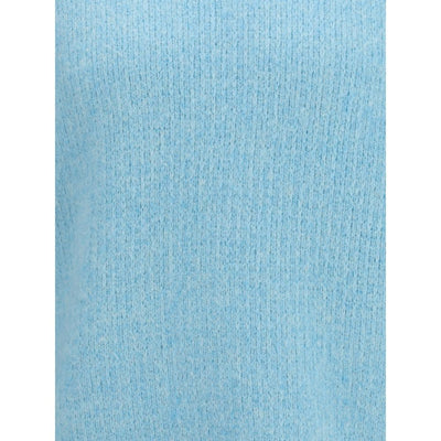 Sunflower Light Blue Alpaca Vicugna Pacos Sweatshirt