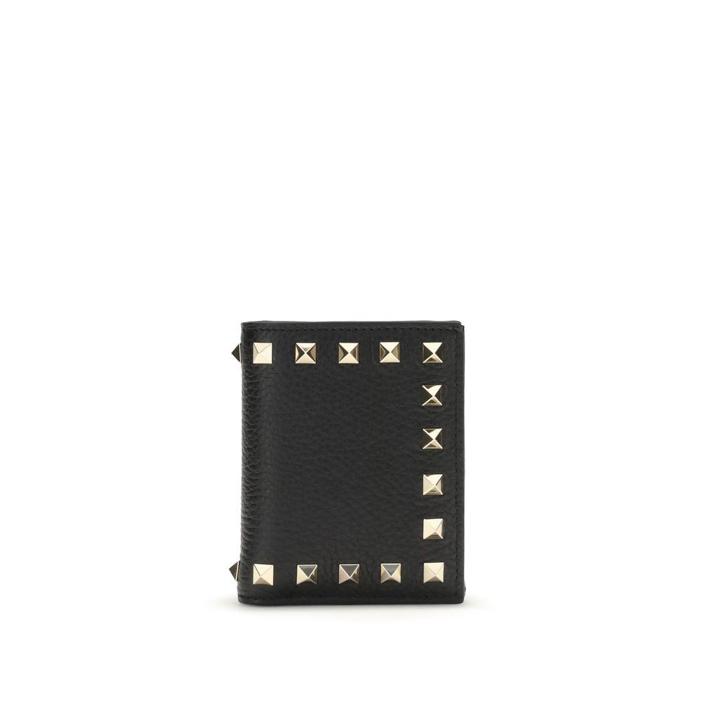 Valentino Garavani Black Leather Wallet