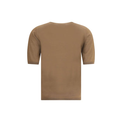 Max Mara Brown Fleece Wool Top