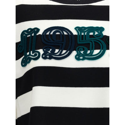 Max Mara Black Fleece Wool Sweatshirt