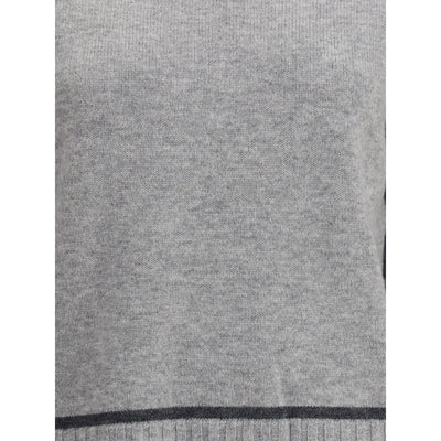 Max Mara Gray Wool Sweatshirt