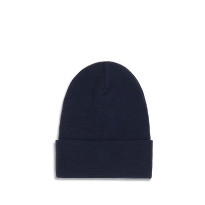 Moncler Grenoble Blue Fleece Wool Beanie